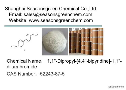 4,4'-Bipyridinium, 1,1'-dipr CAS No.: 52243-87-5