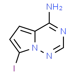 4-amino-7-iodopyrrolo[2,1-f][1,2,4]triazine