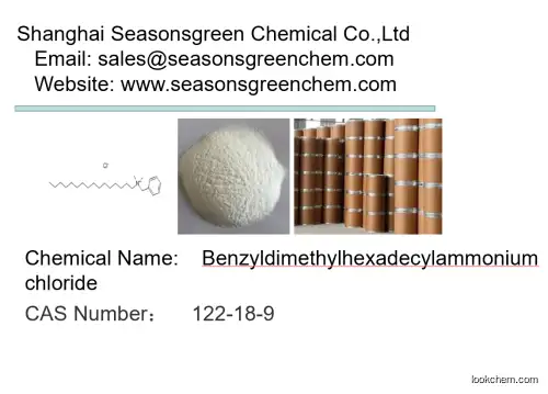 Benzyldimethylhexadecylammonium chloride