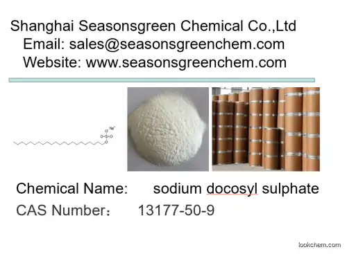sodium docosyl sulphate CAS No.: 13177-50-9