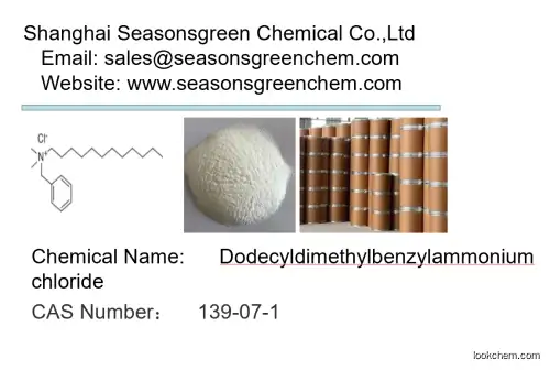 Dodecyldimethylbenzylammoniu CAS No.: 139-07-1
