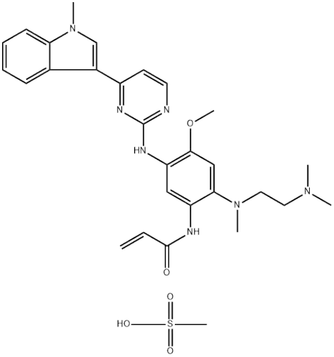 AZD-9291 (Mesylate) CAS No.: 1421373-66-1