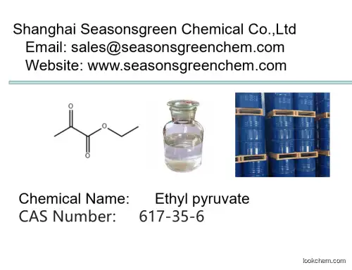 Ethyl pyruvate CAS No.: 617-35-6