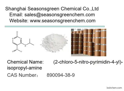 (2-chloro-5-nitro-pyrimidin- CAS No.: 890094-38-9