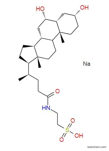 Taurohyodeoxycholic acid sodium salt hydrate CAS NO 38411-85-7