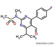 4-(4-Fluorophenyl)-6-isopropyl-2-[(N-methyl-N-methylsulfonyl)amino]pyrimidinyl-5-yl-formyl :147118-37-4