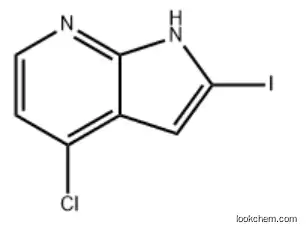 1H-Pyrrolo[2,3-b]pyridine, 4-chloro-2-iodo-