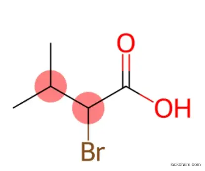 2-Bromo-3-methylbutyric acid CAS No.: 565-74-2