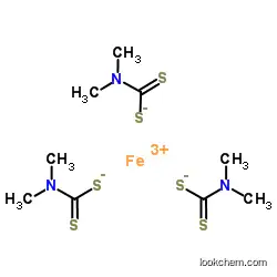 Iron(III) dimethyldithiocarb CAS No.: 14484-64-1