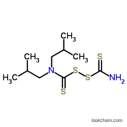 tetra(isobutyl)thioperoxydicarbamic acid CAS: 3064-73-1