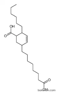 5(or 6)-carboxy-4-hexylcyclohex-2-ene-1-octanoic acid 53980-88-4