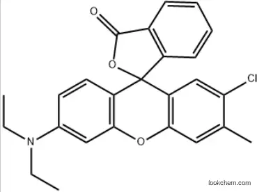 2'-chloro-6'-(dimethylamino)-3'-methylspiro[isobenzofuran-1(3H),9'-[9H]xanthene]-3-one 21121-62-0