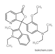 7-[4-(diethylamino)-2-ethoxyphenyl]-7-(1-ethyl-2-methyl-1H-indol-3-yl)furo[3,4-b]pyridin-5(7H)-one: 69898-40-4