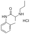 Propitocaine hydrochloride CAS No.: 1786-81-8