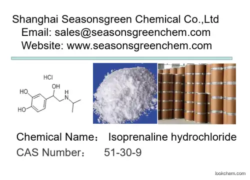 Isoprenaline hydrochloride CAS No.: 51-30-9