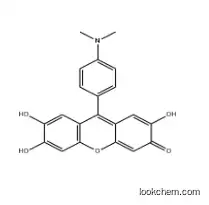 9-(4-dimethylaminophenyl)-2,6,7-trihydroxy-xanthen-3-one