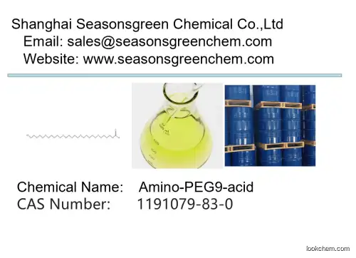 Amino-PEG9-acid CAS No.: 1191079-83-0