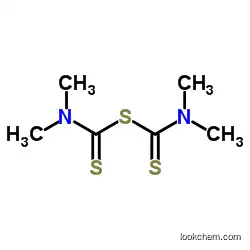 Tetramethyl thiuram monosulfide CAS: 97-74-5 Molecular Formula: C6H12N2S3