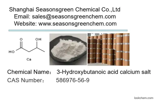 3-Hydroxybutanoic acid calci CAS No.: 586976-56-9