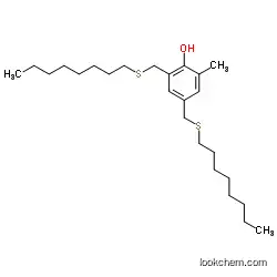 2-Methyl-4,6-bis(octylsulfanylmethyl)phenol CAS: 110553-27-0 Molecular Formula: C25H44OS2