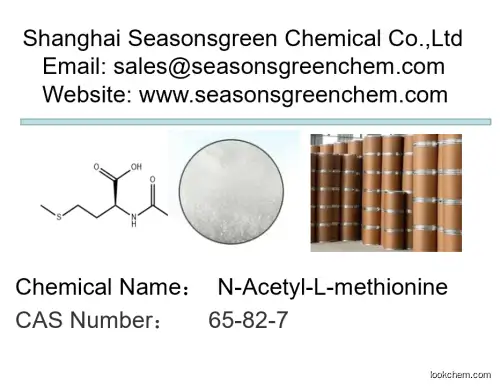 N-Acetyl-L-methionine CAS No.: 65-82-7
