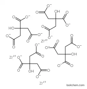 citric acid, zirconium salt CAS: 22830-18-8