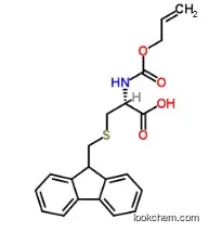 S-((9H-fluoren-9-yl)methyl)-N-((allyloxy)carbonyl)-L-cysteine CAS 182201-77-0