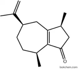 3,4,5,6,7,8-Hexahydro-3α,8α-dimethyl-5α-(1-methylethenyl)azulene-1(2H)-one CAS 18374-76-0