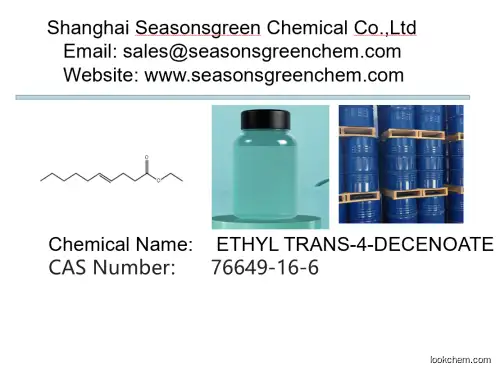 ETHYL TRANS-4-DECENOATE