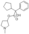 1-methylpyrrolidin-3-yl cyclopentylphenylglycolate