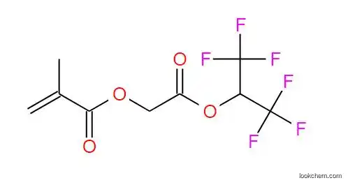 2-((1,1,1,3,3,3-hexafluoropropan-2-yl)oxy)-2-oxoethyl methacrylate CAS 1176273-30-5