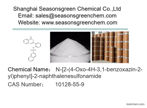 N-[2-(4-Oxo-4H-3,1-benzoxazin-2-yl)phenyl]-2-naphthalenesulfonamide