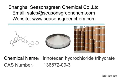 Irinotecan hydrochloride trihydrate