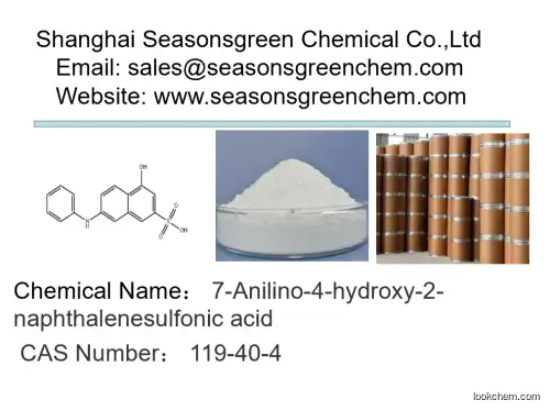 7-Anilino-4-hydroxy-2-naphthalenesulfonic acid