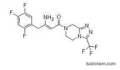 (2Z)-4-Oxo-4-[3-(trifluoromethyl)-5,6-dihydro-[1,2,4]triazolo[4,3-a]pyrazine-7(8H)-yl]-1-(2,4,5-trifluorophenyl)but-2-en-2-amine 767340-03-4