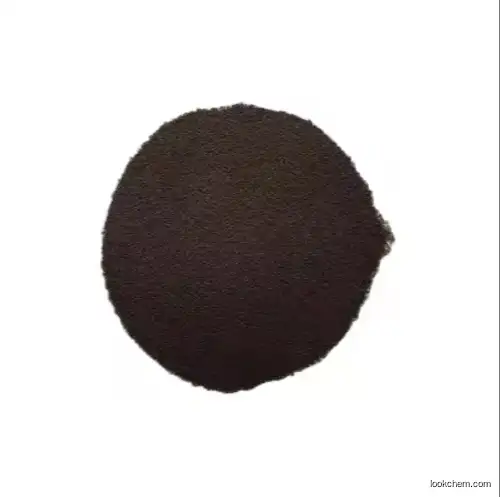 Dark brown powder