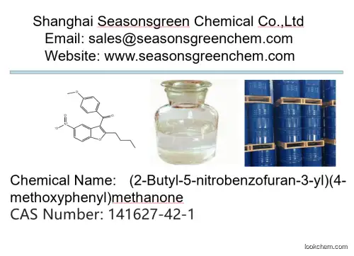 (2-Butyl-5-nitrobenzofuran-3-yl)(4-methoxyphenyl)methanone