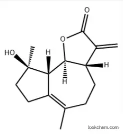 (3aS)-3aβ,4,5,7,8,9,9aβ,9bα-Octahydro-9β-hydro   68370-47-8xy-6,9-dimethyl-3-methyleneazuleno[4,5-b]furan-2(3H)-one