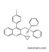 Quinoline,2-cyclopropyl-3-[(diphenylphosphinyl)methyl]-4-(4-fluorophenyl)-