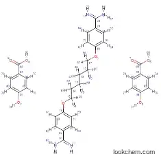 p-hydroxybenzoic acid, compound with p,p'-[hexane-1,6-diylbis(oxy)]bis(benzamidine) (2:1) CAS 93841-83-9