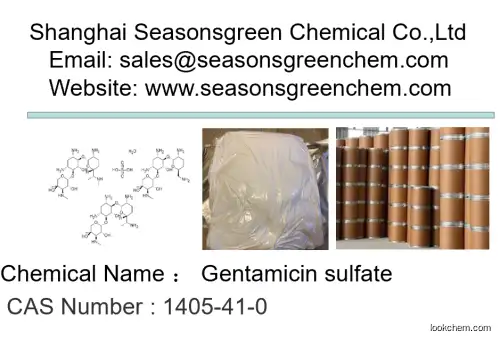 Gentamycin sulfate CAS No.: 1405-41-0