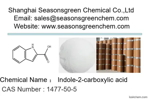 Indole-2-carboxylic acid CAS No.: 1477-50-5