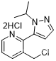 3-(chloromethyl)-2-(1-isopropyl-1H-pyrazol-5-yl)pyridine hydrochloride