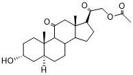 3alpha,21-dihydroxy-5alpha-pregnane-11,20-dione 21-acetate(23930-37-2)