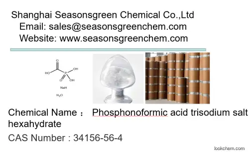 Phosphonoformic acid trisodium salt hexahydrate