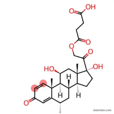 Methylprednisolone hemisuccinate CAS 2921-57-5