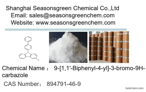 9-[1,1'-Biphenyl-4-yl]-3-bromo-9H-carbazole