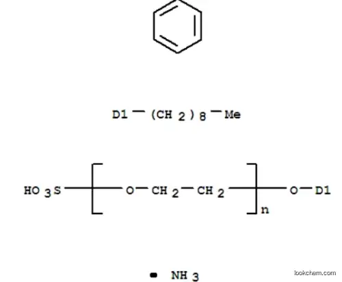 poly(Ethyleneglycol)nonylphenyletherammoniumsulfate CAS 9051-57-4