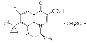 Pazufloxacin mesilate