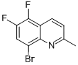 8-Bromo-5,6-difluoro-2-methylquinoline